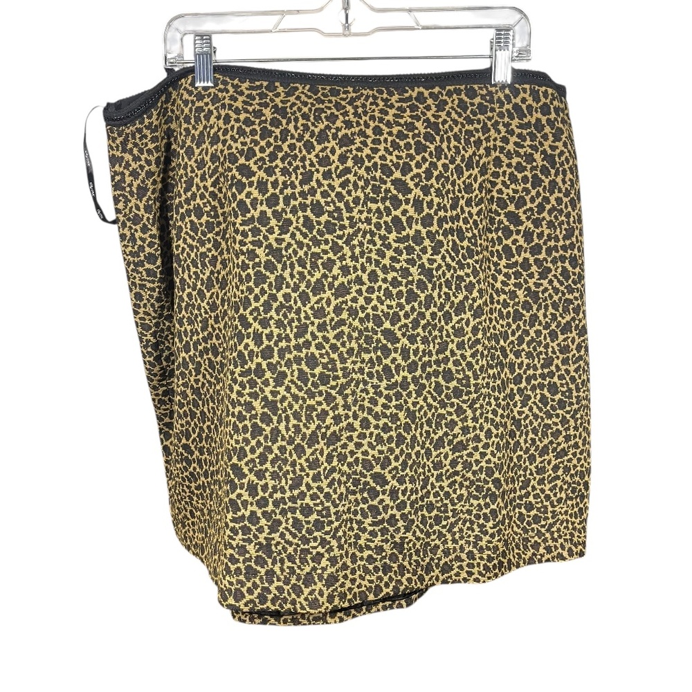City Chic Animal Print Skirt